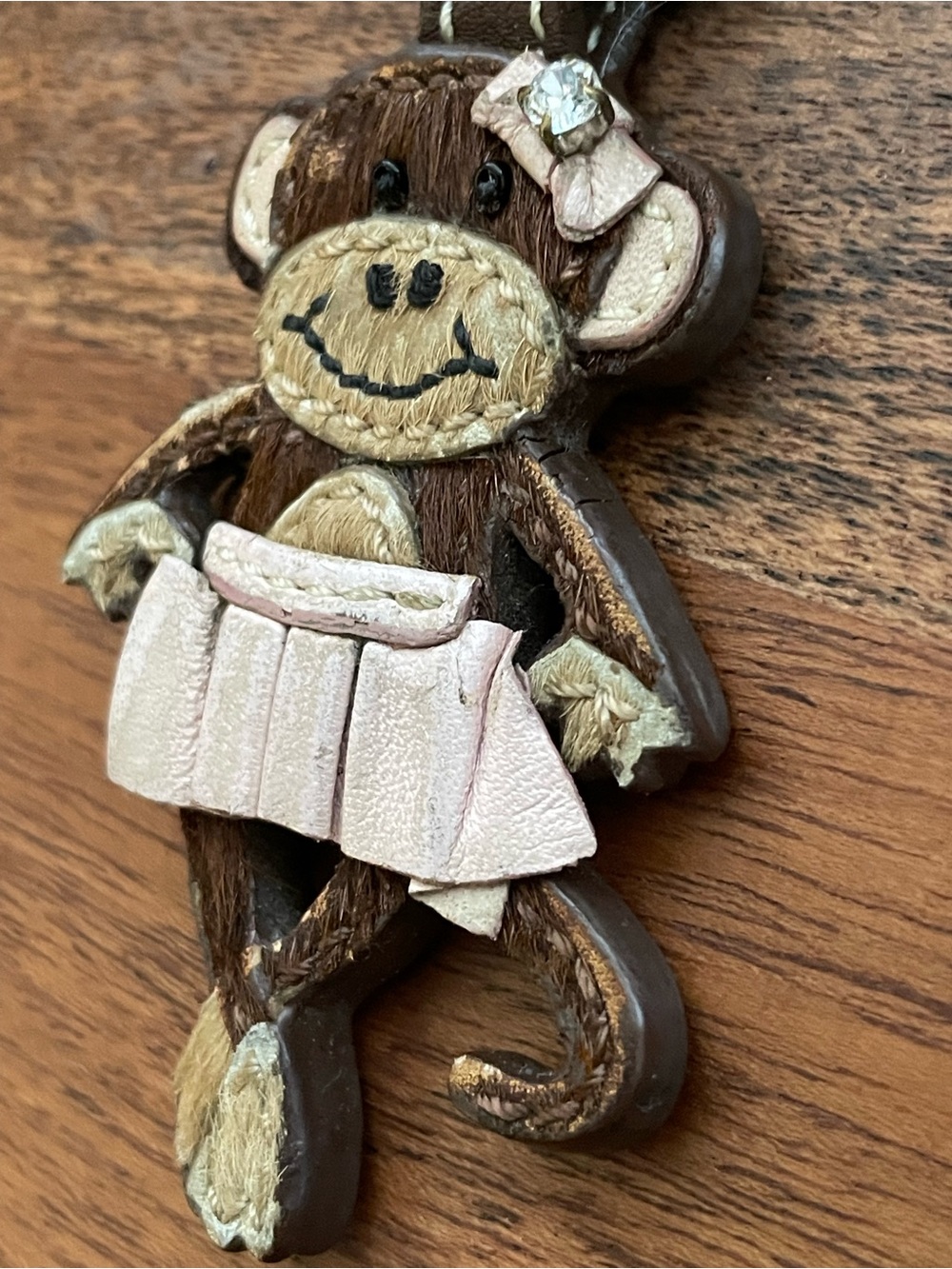 COACH Ballerina Monkey Bag Charm (has damage) - Picture 4 of 10